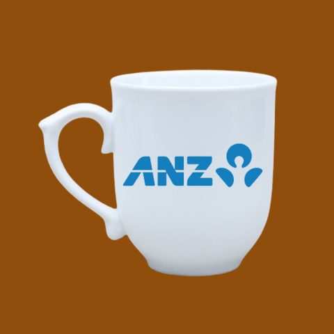 Ly sứ in logo doanh nghiệp ANZ Bank