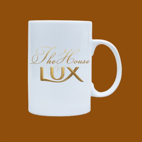 Ly sứ quà tặng Bát Tràng in logo Lux