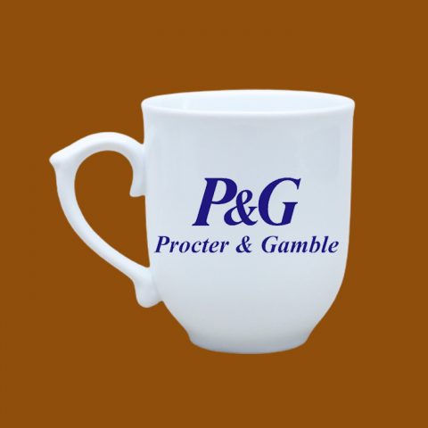 Ly sứ quà tặng Bát Tràng in logo P&G